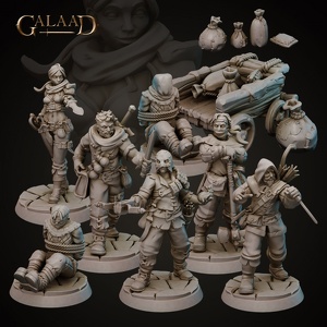 Galaad - Bandits Crew and Prisoner