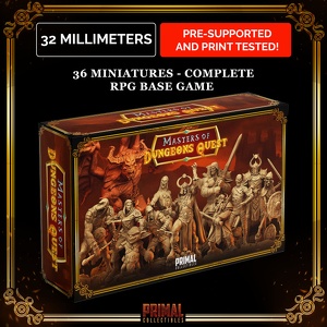 Primal Collectibles - Masters of Dungeons Quest